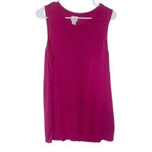 Chicos Size 2  Womens Sleeveless Tank Top